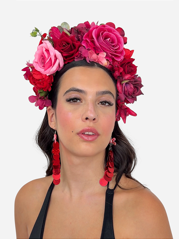 Tiara de Carnaval Flores Margareth