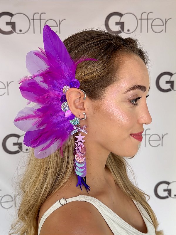 Ear Cuff Aurora Uva