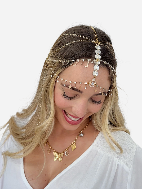 Headpiece Estrela Dourada