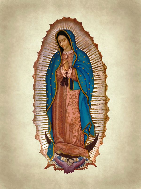 Nossa Senhora de Guadalupe - Modelo 2 - Spessi Loja de Ícones