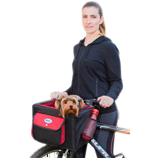 Bicicleta com cestinha para cachorro Clearance