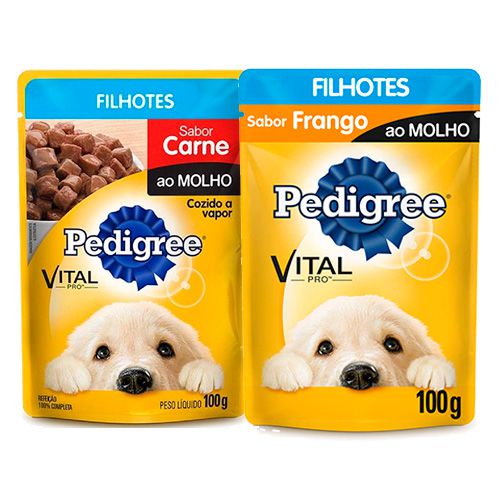 Sachê Pedigree Filhotes - Giordani Pet - Rações, acessórios e muito mais
