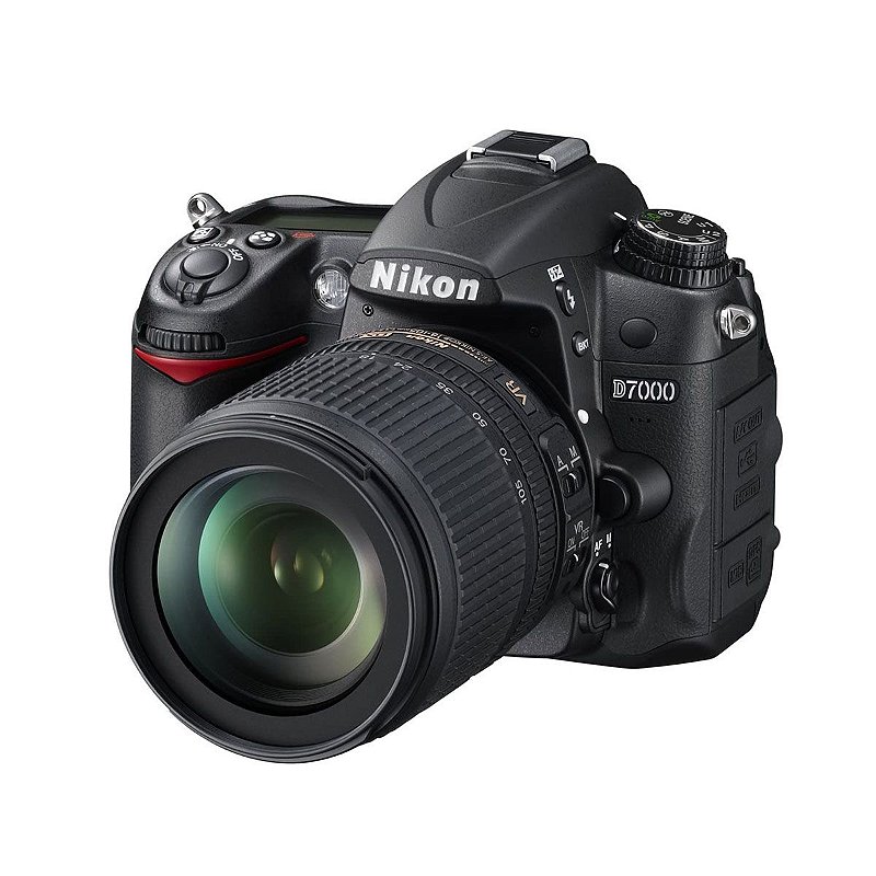【美品 箱付き】Nikon ニコン D7000 Digital SLR A108 Câmera Nikon D7000 + Lente 18-105mm - Seminovo - Phototech