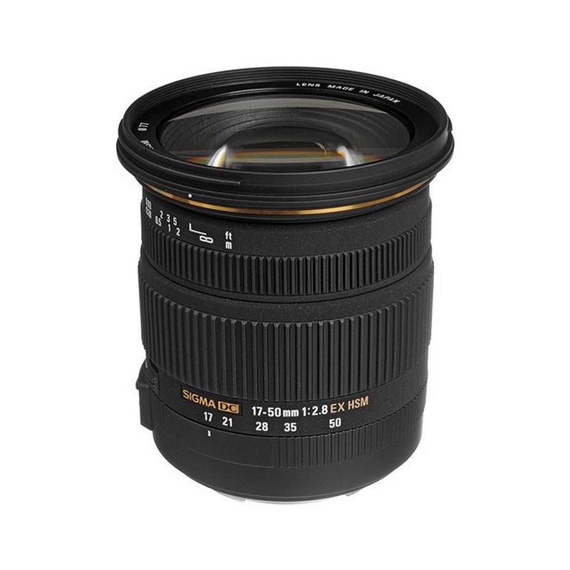 Lente Sigma 17-50mm f/2.8 EX DC OS HSM para Canon EF Lente Sigma 17-50mm f/2.8 EX DC OS HSM para Canon EF