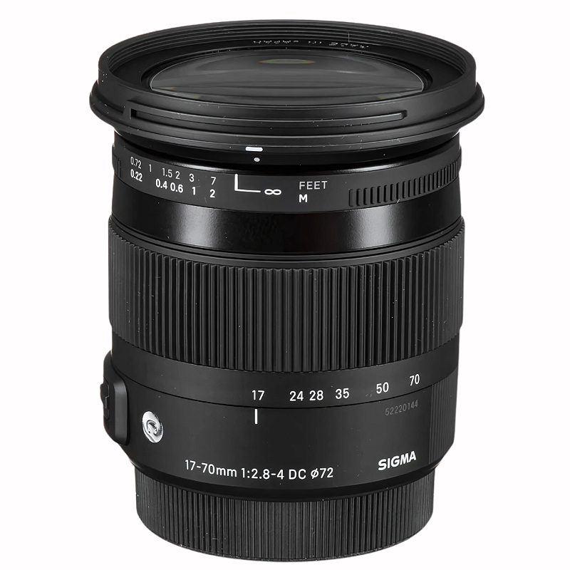 Lente Sigma Para Canon 17-70mm F2.8-4 DC Macro - Phototech