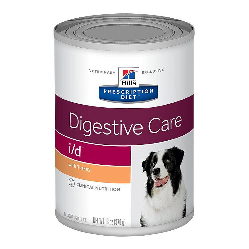 Ração Úmida Hill's Prescription Diet I/D Cuidado Digestivo Para Cães Com Doenças Gastrointestinais - 370g