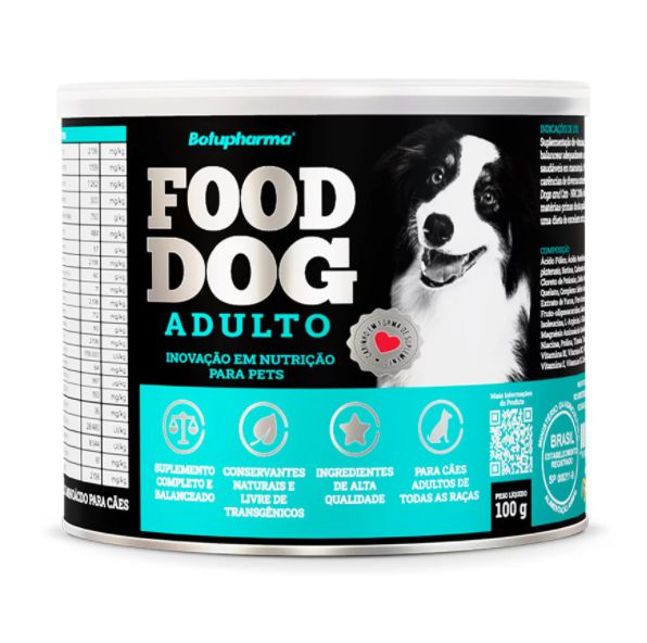 Suplemento Food Dog Botupharma Adulto 100g