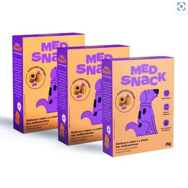 Petisco MedSnack Facilitador de Medicações para Cães