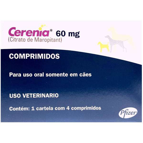 Cerenia Zoetis 60mg 4 Comprimidos