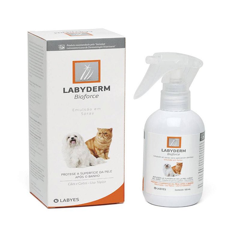 Spray Labyes Bioforce para Cães e Gatos 100ml