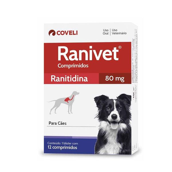 Ranivet 80mg Coveli 12 comprimidos