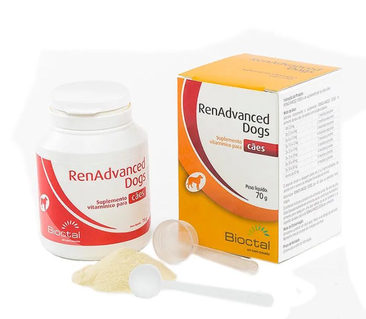 Suplemento Vitamínico RenAdvanced Dogs 70g Bioctal