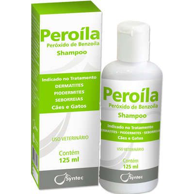Shampoo Dermatológico Syntec Peroíla para Cães e Gatos - 125ml