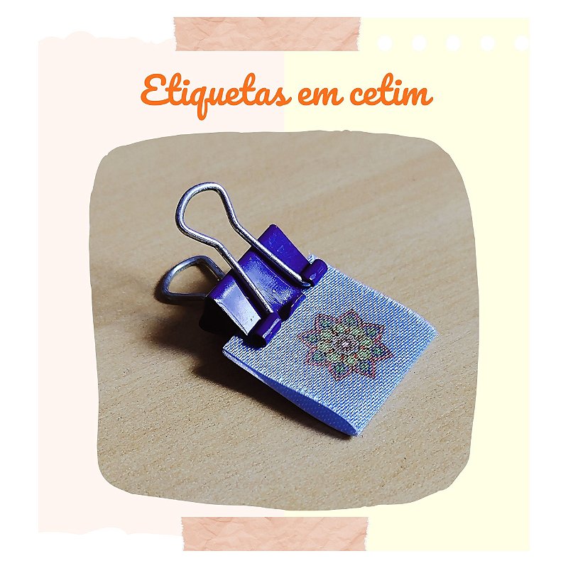 Etiqueta personalizada 2x4cm - 1000 unidades