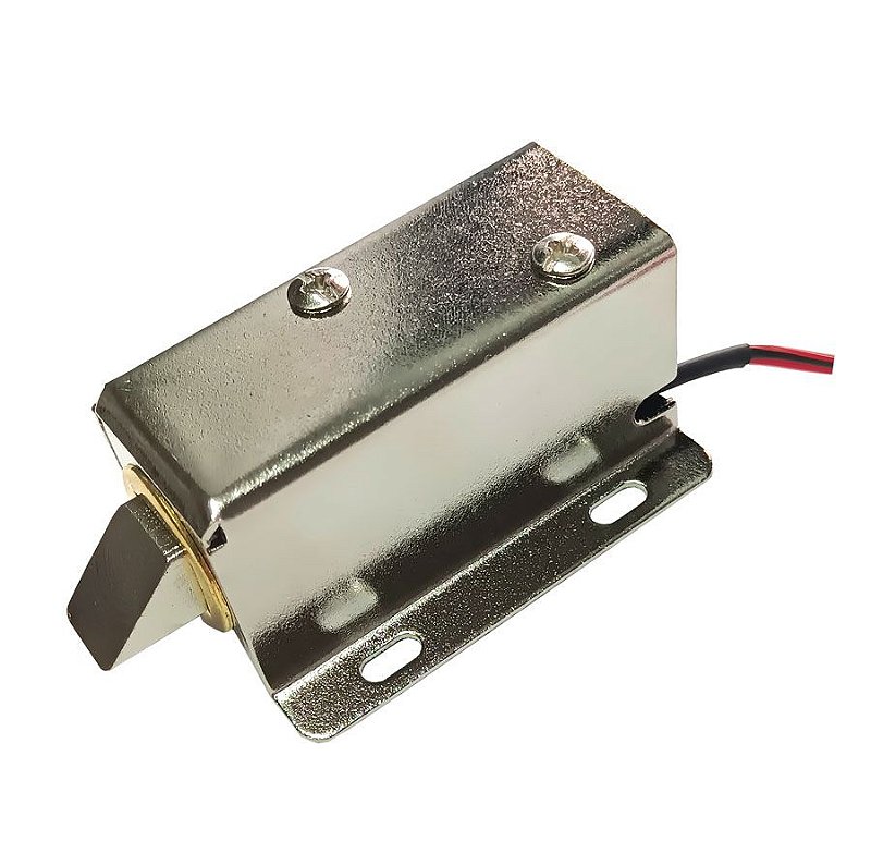 Trava Fechadura Elétrica Solenoide 12v - PISCALED | Arduino | Componentes  eletrônicos | Motor de passo | Sensores