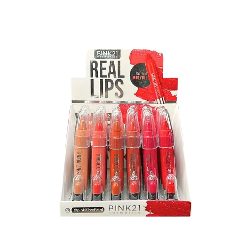 BATOM MULTIUSO - REAL LIPS / PINK 21 - TOPMAKE