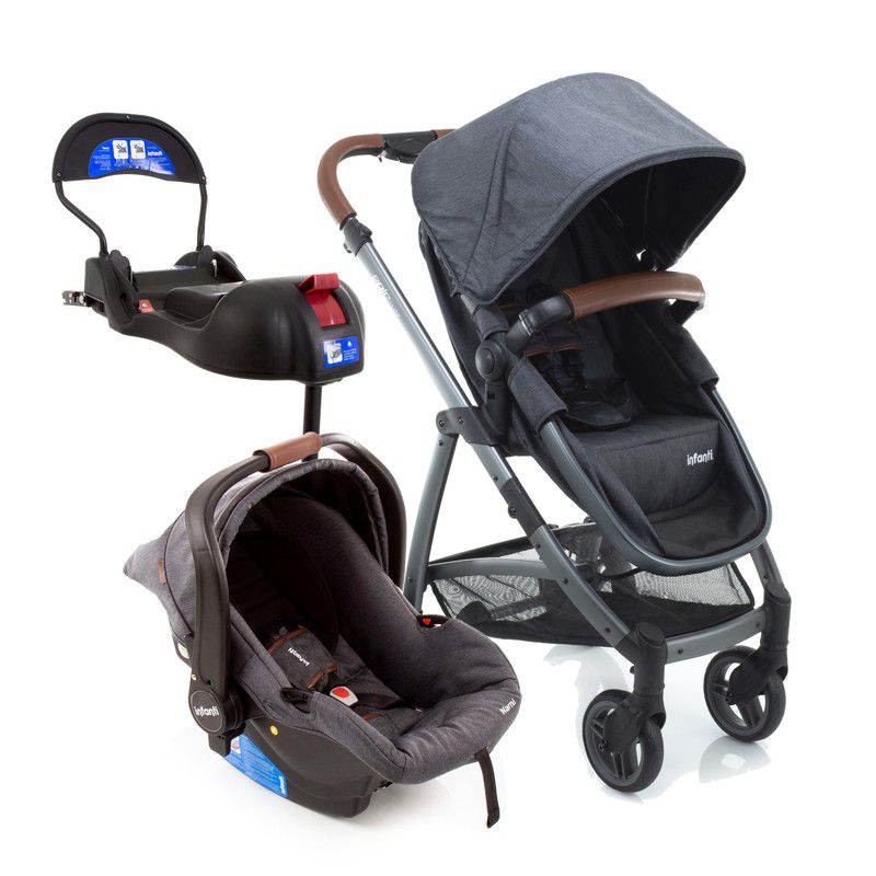 Kit Passeio Carrinho De Bebe Bebe Conforto E Base Isofix Epic Lite Ts Trio Grey Vintage Special Edition Infanti Pacalume Kids Artigos Infantis