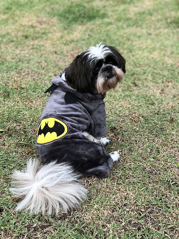 Macacão de Frio para Cães Batman Hund for Dog