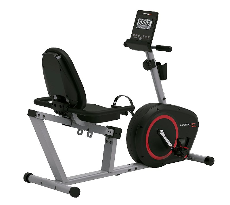 BICICLETA ERGOMÉTRICA - VERTICAL - SPEEDO - B75 - Fitness Desconto