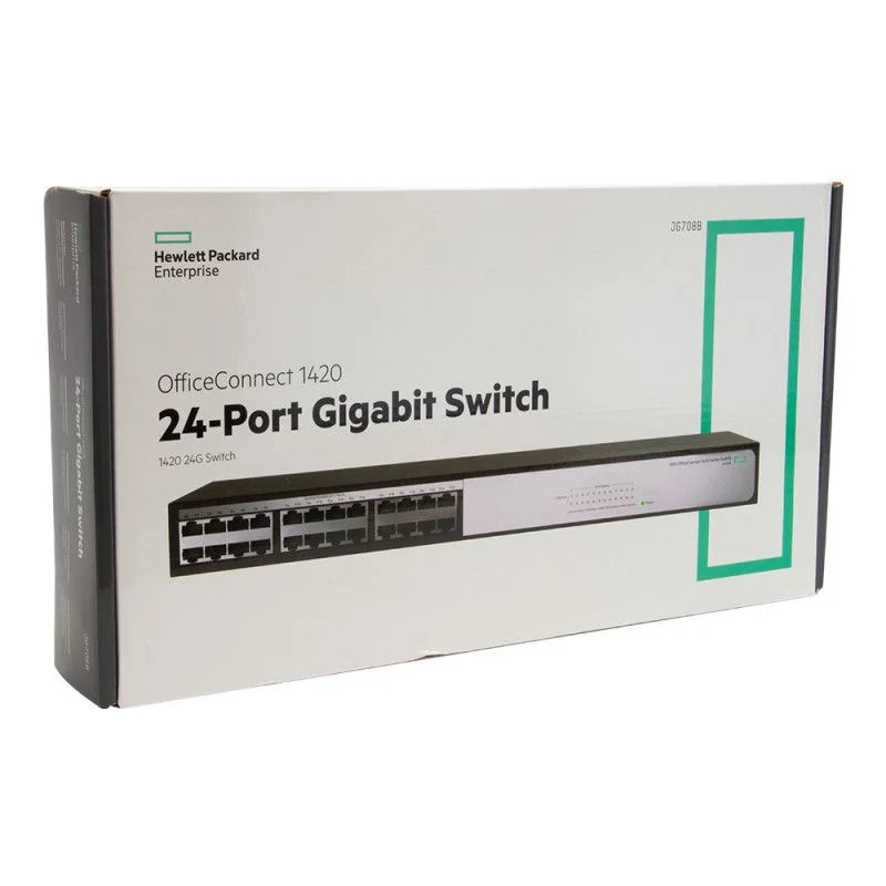 HPE JG708B 1420-24G Switch 24 Portas Não Gerenciável - Paradados