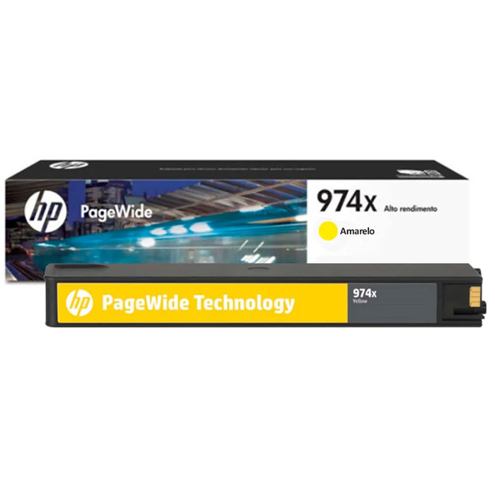 HP 974X Cartucho Original L0S05AL Amarelo 7.000Páginas Para 352DW