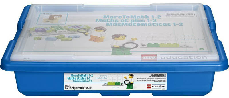 学マス フルホイル Caixa Plástica Lego WeDo 2.0 / Caixa Lego Mais Matemática - TECLINC