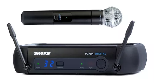 SISTEMA SEM FIO SHURE PGXD24/PG58-X8 - OPSOM | Áudio Profissional