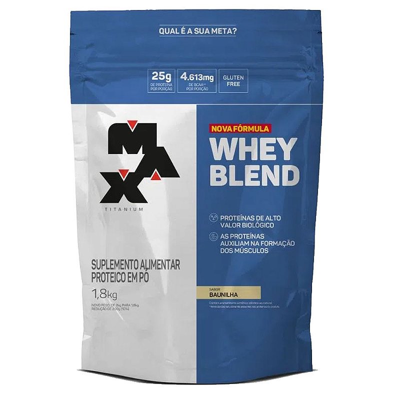 Whey Blend 1,8kg - Max Titanium