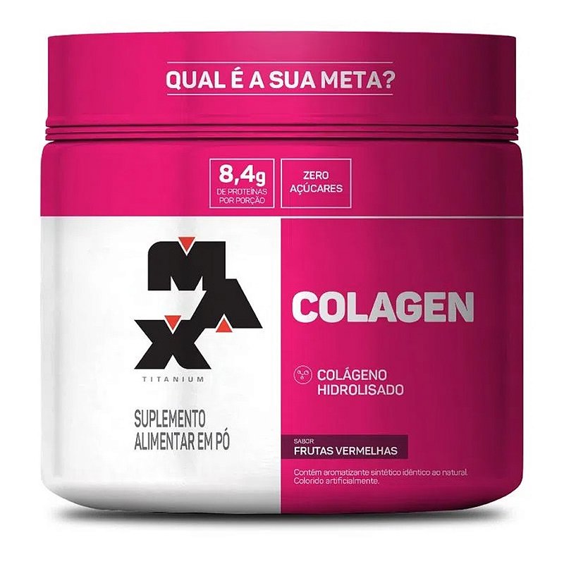 Colágeno em pó 240g Max Titanium