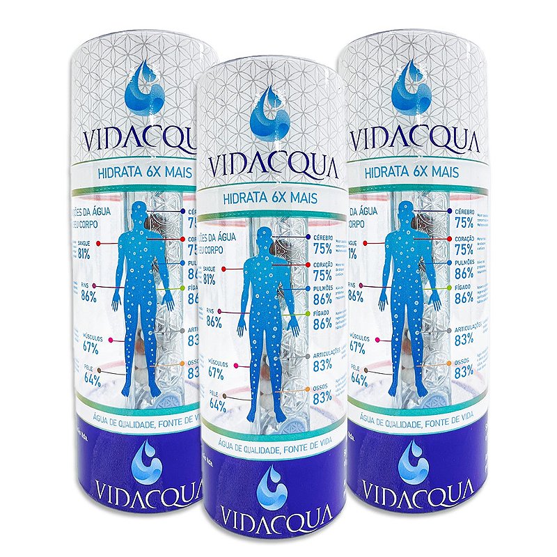 Kit 3x - Vidacqua - Hidrata 6x Mais