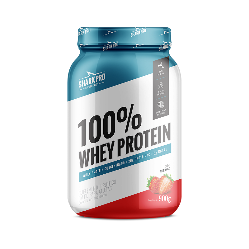 100% Whey Protein 900g - Shark Pro