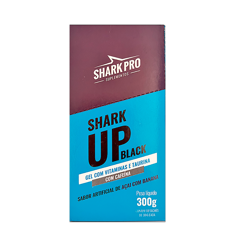 Display Shark Up Black 300g - 10un - Shark Pro