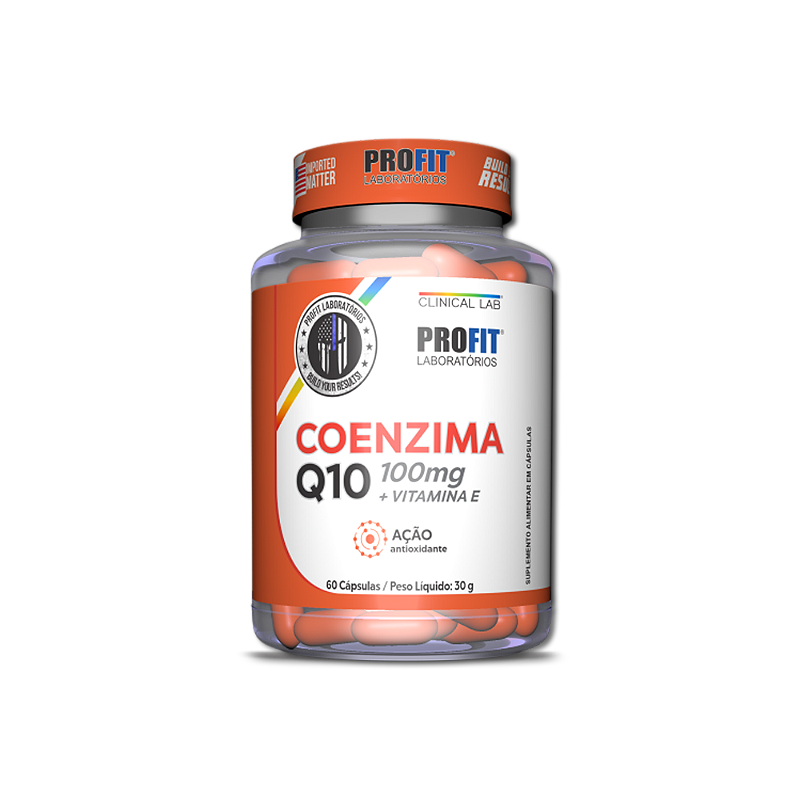 Coenzima Q10 100mg - 60caps - Profit - Pote