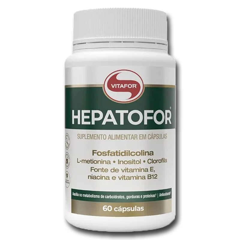 Hepatofor 60 Cápsulas - 1000mg - Vitafor