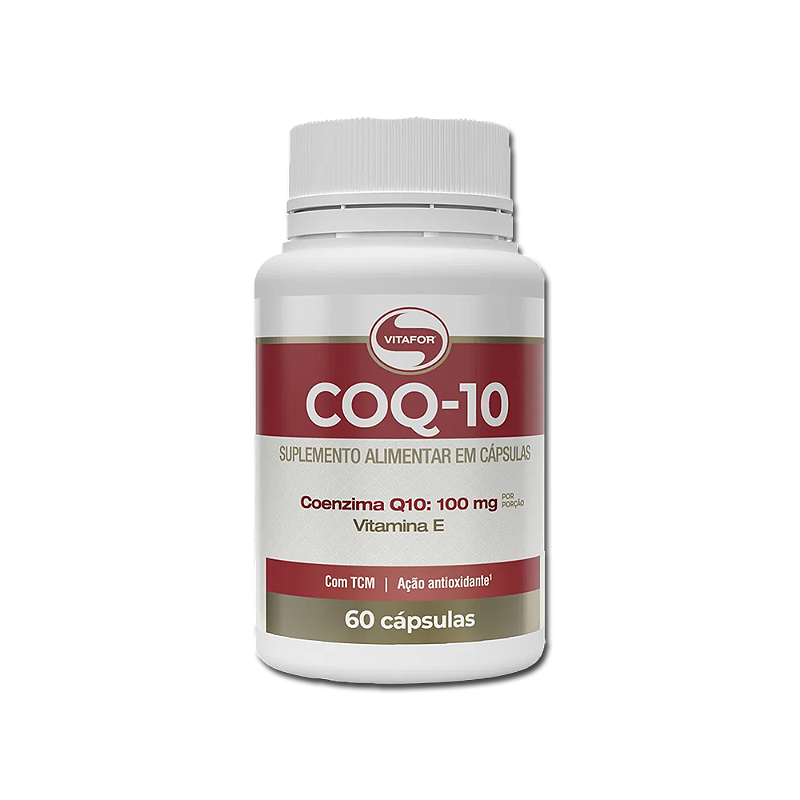 Coenzima Q10 100mg - 60 Capsulas - Vitafor