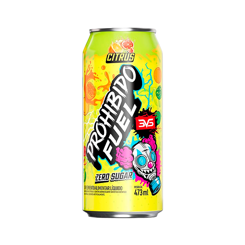 Prohibido Fuel - Pre Treino Drink - 3VS Nutrition - 473ml