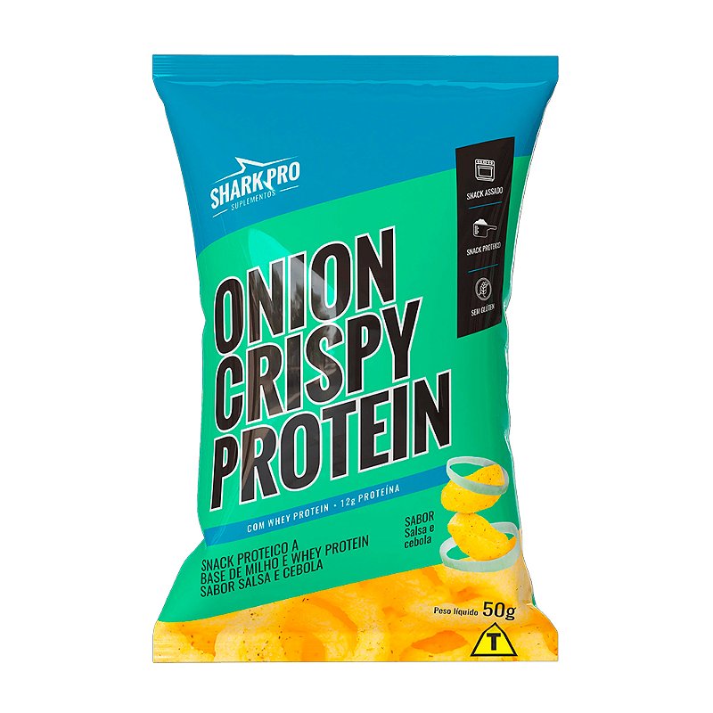 Salgadinho Proteico Com Whey Protein Sem Glúten Shark