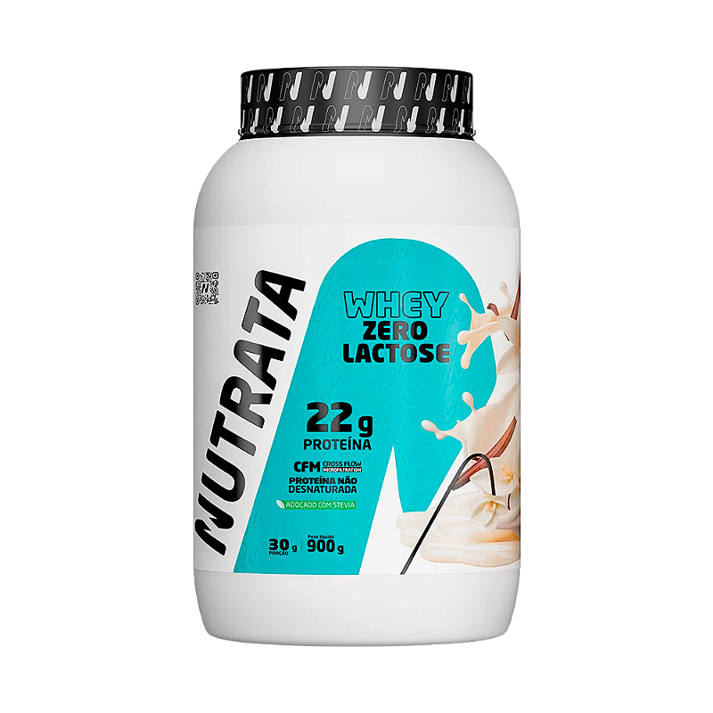 Whey Zero Lactose - Nutrata - Pote 900g