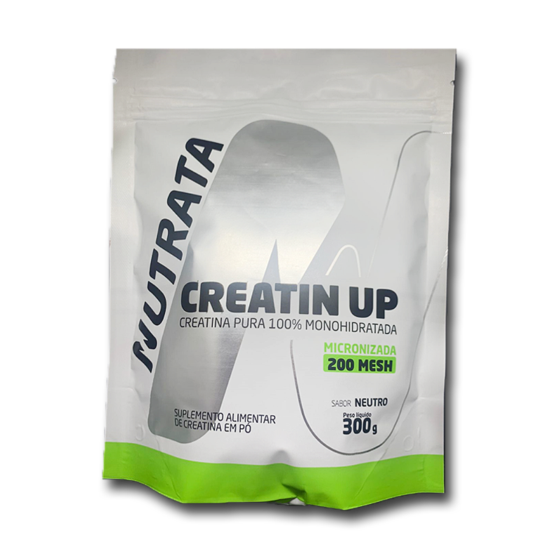 Creatina Monohidratada Up 300g Refil - Nutrata 100% Pura
