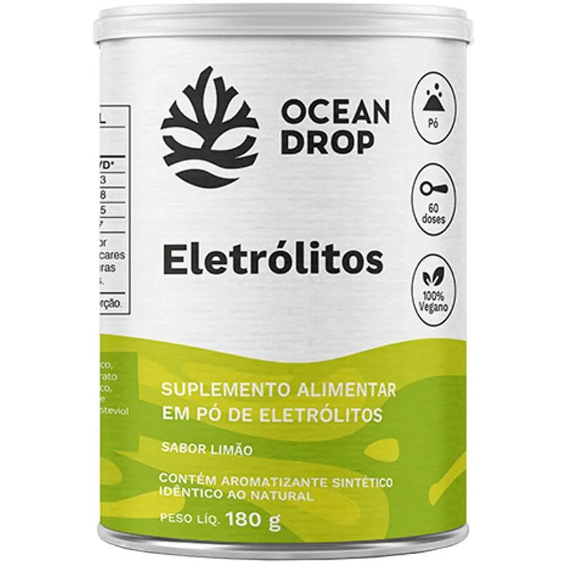 Eletrólitos - Ocean Drop 180g Limão Limão