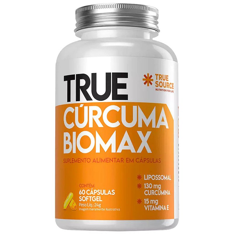 Cúrcuma Biomax 60 caps - True Source