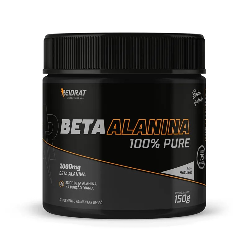 Pré Treino Beta Alanina (Pote 150g - 75 doses)