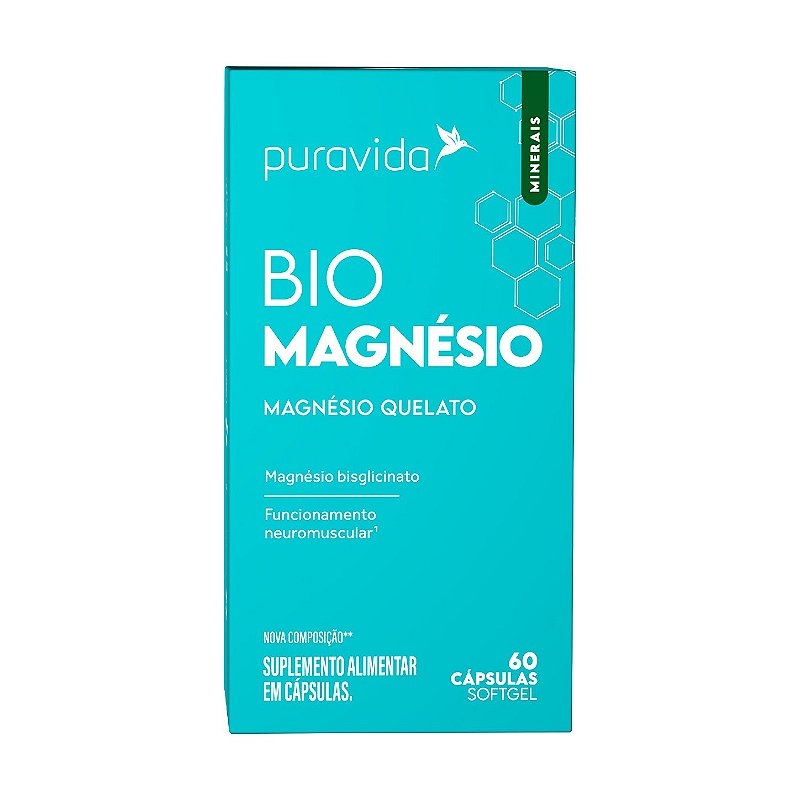 Bio Magnésio 60 Caps