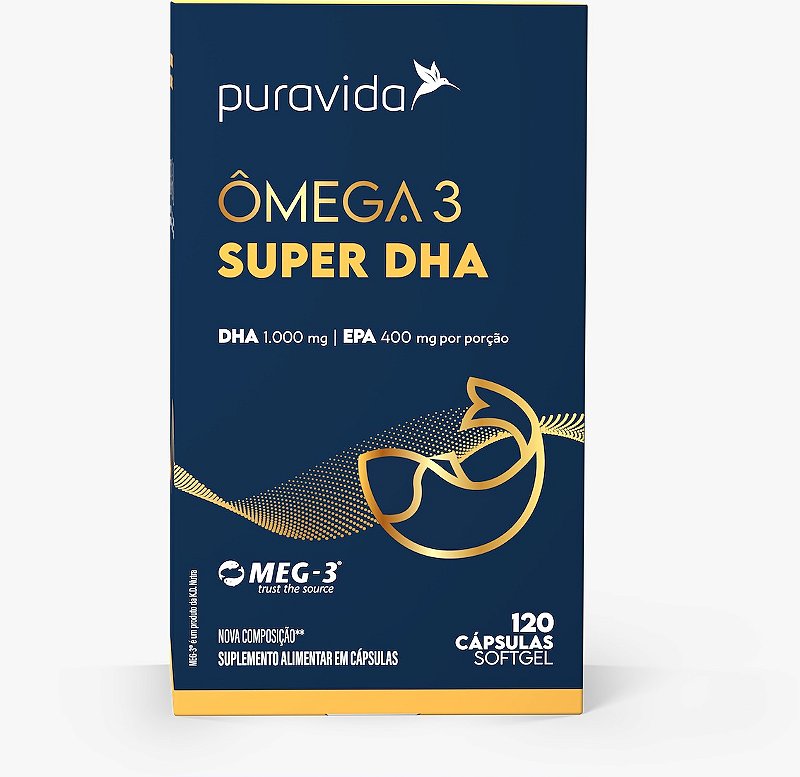 Ômega Super DHA 120 Caps