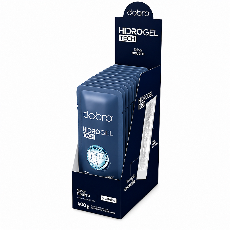 HIDROGEL Neutro com Cafeína 10x40g - Dobro