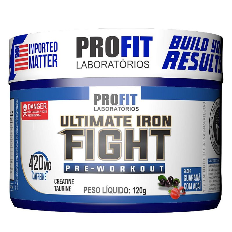 Pré Treino - Ultimate Iron Fight 120g - ProFit