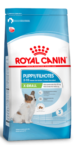 Ração Royal Canin Canine X-Small Filhotes/Puppy 2,5kg sosracoes