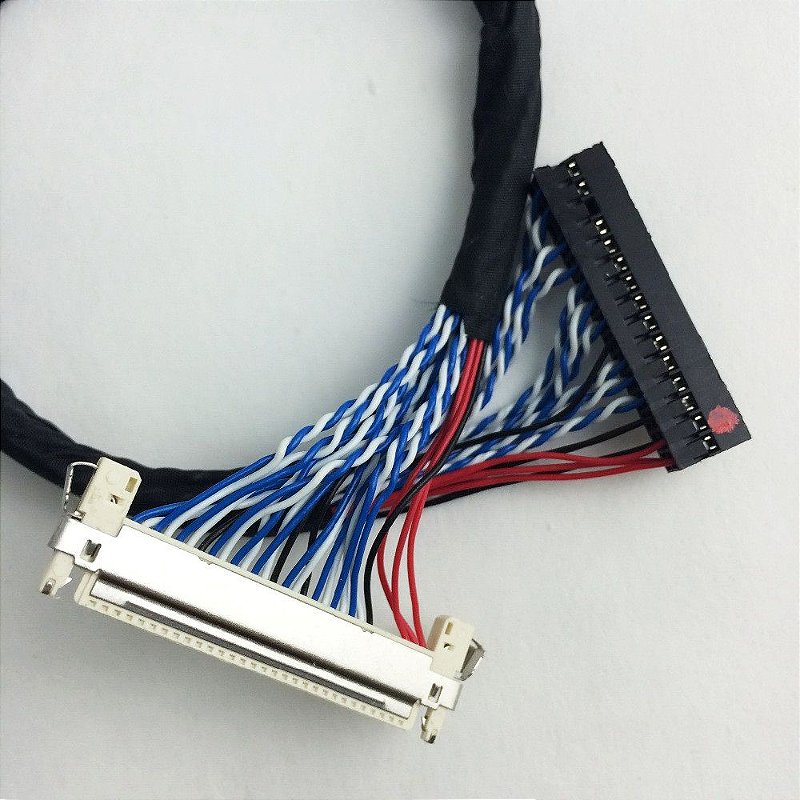 Cablo LVDS 30 Pin 8 bit 2 canal 25 CM - LCD & CIA
