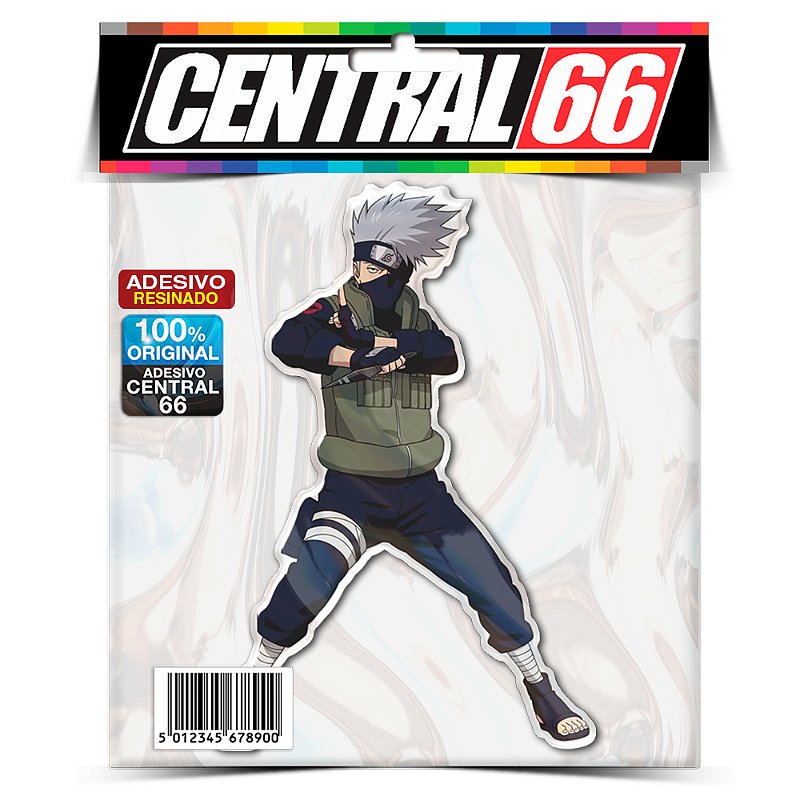 Adesivo Decorativo Equipe Kakashi Naruto