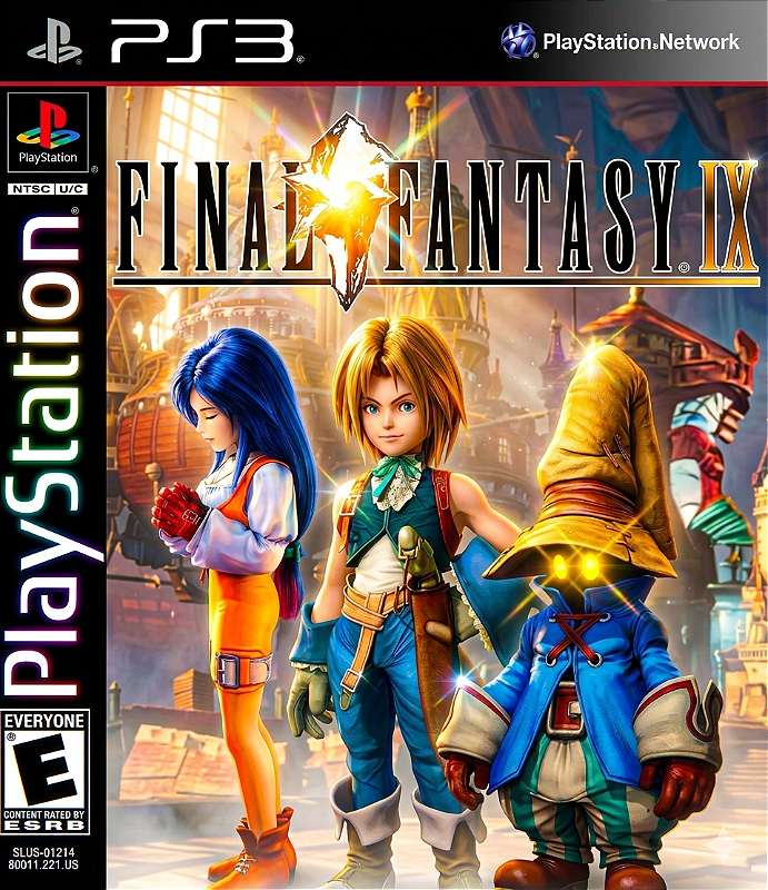 ファイナルファンタジー9 final fantasy Ⅸ PlayStation Final Fantasy IX (Clássico Ps1 ) Ps3 Psn Mídia Digital